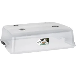Elho Green Basics Kweekhuis Deksel Super - Kweekbenodigdheden - 74.8x56.6x22.3 cm Transparant