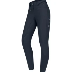 Elt Broek Maja Glam Curved Hoge Taille Donkerblauw - Ruiterkleding