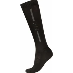Elt Paardrijsokken Merino Zwart - Ruiteraccessoires