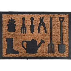 Esschert's Garden Deurmat Gieter - Tuindecoratie - 60.8x40.3x0.8 cm