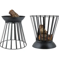 Esschert's Garden Vuurschaal/Korf Omkeerbaar - Terrasverwarming - 47.0x47.0x49.0 cm