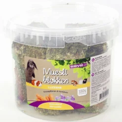 Esve Muesliblok Knaagdieren Emmer - Knaagdiersnack - 8 stuks