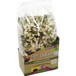 Esve Pet Salad Garden Delight - Knaagdiersnack - 175 g