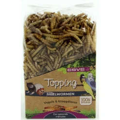 Esve Topping Meelwormen - Knaagdiersnack - 70 g