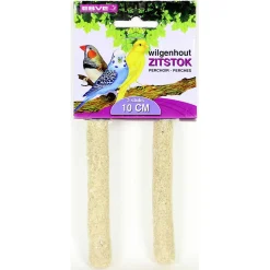 Esve Zitstok Wilgen - Kooiaccessoires - 10 cm 2 stuks