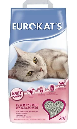 Eurokats Kattenbakvulling Babypoedergeur - Kattenbakvulling - 20 l