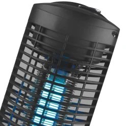 Eurom Fly Away Vliegenlamp Oval - Insectenbestrijding - Zwart 7 Watt