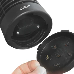 Eurom Fly Away Vliegenlamp Oval - Insectenbestrijding - Zwart 7 Watt