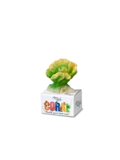Europet Bernina Decor Koraal S - Aquarium - Ornament - 9x6.5x5 cm Groen Geel