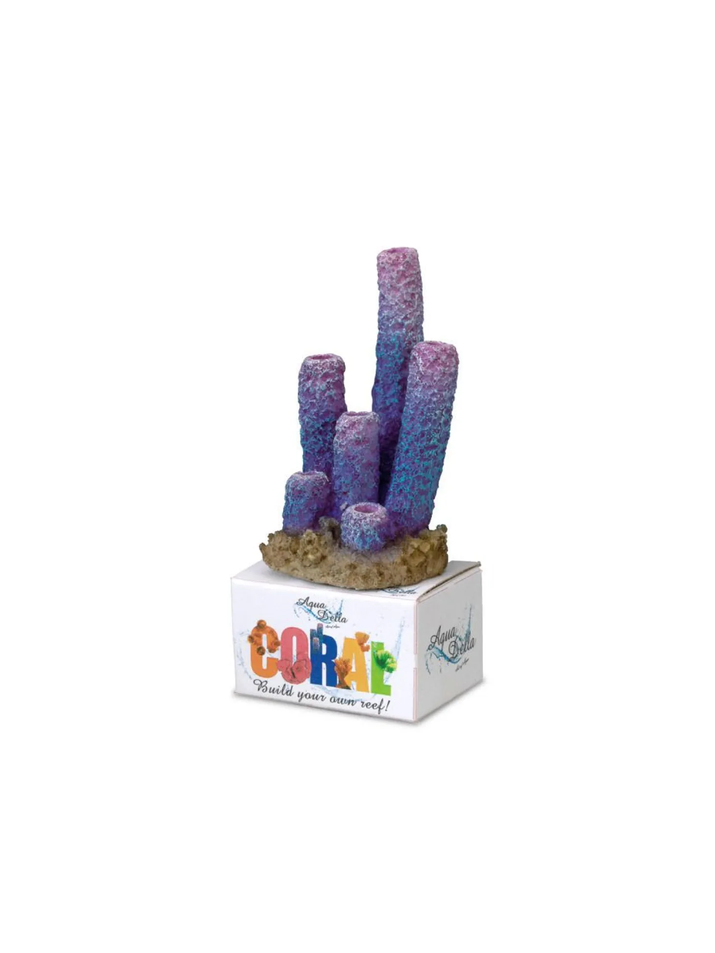 Europet Bernina Decor Koraal L - Aquarium - Ornament - 5.5x5.5x12.5 cm Paars