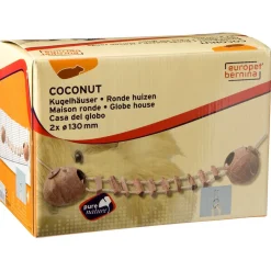 Europet Bernina Knaaghuisje Kokosnoot Met Ladder - Kooi Accessoire