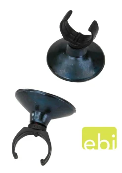 Europet Bernina Zuignap Met Clip A 2 - Aquarium Toebehoren - Zwart