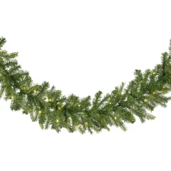 Everlands Guirlande Grandis - Kerstversiering - Ø20x270 cm Groen 80 Led