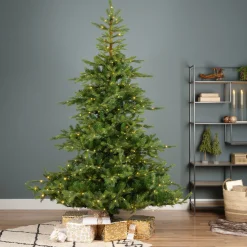 Everlands Kerstboom Grandis Fir Prelit Groen - Kerstboom