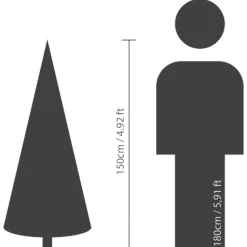 Everlands Kunstkerstboom Canada Spruce Groen - Kerstboom