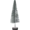 Everlands Mini Boom Glitter - Kerstboom - Ø15x44 cm Groen
