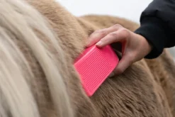 Excellent Horse Grooming Borstel - Paardenvachtverzorging - 23 cm Pink