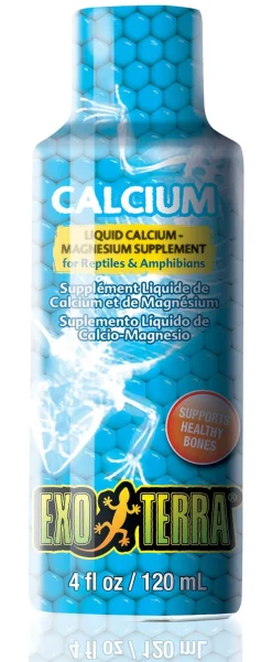Exo Terra Calcium Supplement - Supplement - 120 ml