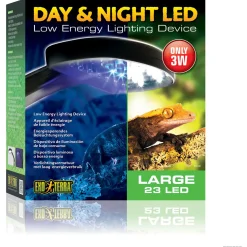 Exo Terra Dag & Nacht Led Large - Verlichting - 24.5x22x8.5 cm 3 Watt