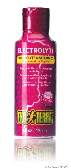 Exo Terra Electrolyte Supplement - Supplement - 120 ml