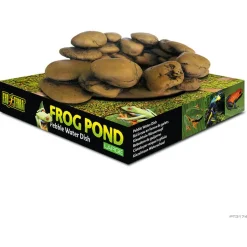 Exo Terra Frog Kiezelsteen Waterschaal - Drinkbak - 16.5x6x14.5 cm 110 ml L