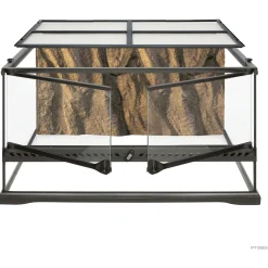 Exo Terra Glas Terrarium Incl Achterwand - Terraria - 60x45x30 cm