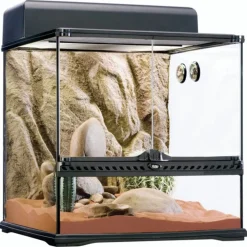 Exo Terra Habitat Kit Desert Medium - Terraria - 45x45x45 cm Zwart