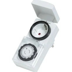 Fairybell Tijdschakelaar - Kerstverlichting - Wit Groen 24 Hr