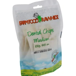 Farm Food Rawhide Dental Chips - Hondensnacks - Rund 8x4 cm 100 g