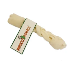 Farm Food Rawhide Dental Braided Stick Rund - Hondensnacks