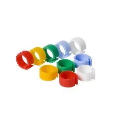 Fauna Private Label Duiven-Clickring 8 Mm - Duivenbroedartikelen - Assorti 10 stuks