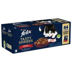Felix Multibox Heerlijke Reepjes Farm Selectie - Kattenvoer - Mix 44x80 g