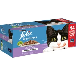 Felix Multibox Original Mix Selectie In Gelei - Kattenvoer - 44x85 g