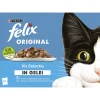 Felix Multipack Maaltijdzakjes Original Selectie In Gelei - Kattenvoer - Tonijn Zalm Koolvis 12x85 g