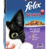 Felix Multipack Maaltijdzakjes Senior - Kattenvoer - Vlees 12x100 g