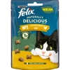 Felix Naturally Delicious Catnip - Kattensnack - Kip 50 g