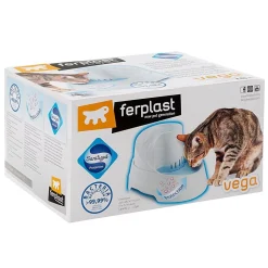 Ferplast Drinkfontein Vega - Kattendrinkbak - 2 l Wit
