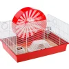 Ferplast Hamsterkooi Coney Island - Dierenverblijf - 51.2x36.7x36.2 cm Rood Wit