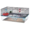 Ferplast Hamsterkooi Favola - Dierenverblijf - 60x36.5x30 cm Zwart