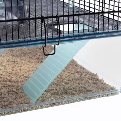 Ferplast Hamsterkooi Favola - Dierenverblijf - 60x36.5x30 cm Zwart