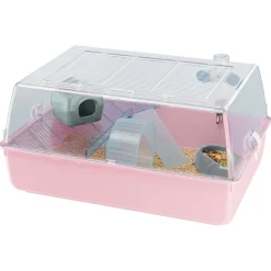 Ferplast Hamsterkooi Mini Duna Kompleet - Dierenverblijf - 55x39x27 cm Assorti