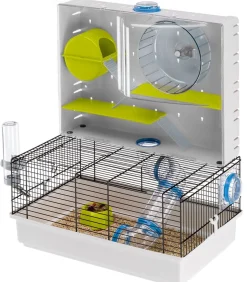 Ferplast Hamsterkooi Olimpia - Dierenverblijf - 46x29.5x54 cm Assorti