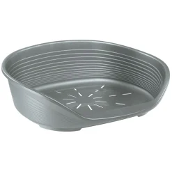 Ferplast Hondenbed Plastic Deluxe Grijs - Hondenmand