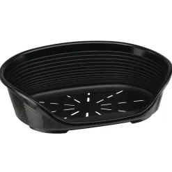 Ferplast Hondenbed Plastic Deluxe Zwart - Hondenmand