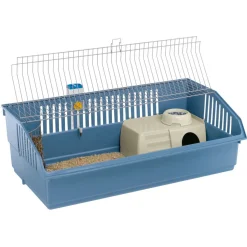 Ferplast Knaagdierkooi Cavie 100 Deluxe - Dierenverblijf - 101.5x53x33.5 cm Assorti