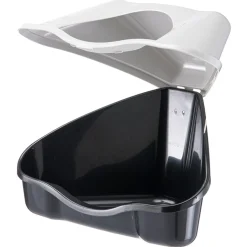Ferplast Knaagdiertoilet Nora 2c - Dierenverblijf - 35x24x22 cm Assorti