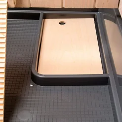 Ferplast Konijnenhok Ranch 120 Plus Met Ren - Dierenverblijf - 117x104x107 cm Grijs Groen 120