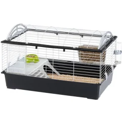 Ferplast Konijnenkooi Casita 100 - Dierenverblijf - 96x57x56 cm Zwart