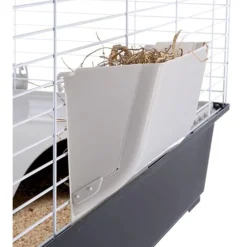 Ferplast Konijnenkooi Casita 100 - Dierenverblijf - 96x57x56 cm Zwart