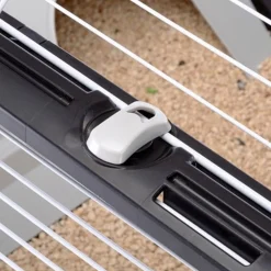 Ferplast Konijnenkooi Casita 100 - Dierenverblijf - 96x57x56 cm Zwart